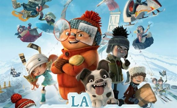 Affiche du film "La Bataille géante de boules de neige 2, l'incroyable course de luge"