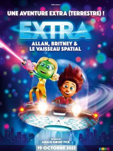 Affiche du film "Extra : Allan, Britney et le vaisseau spatial"