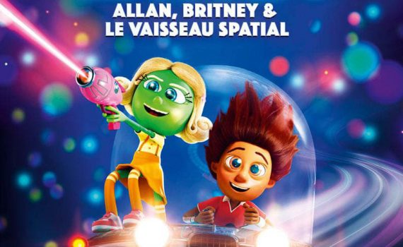 Affiche du film "Extra : Allan, Britney et le vaisseau spatial"