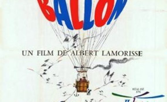 Affiche du film "Le voyage en ballon"