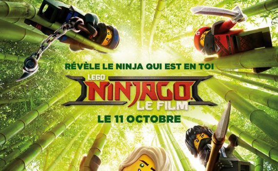 Affiche du film "Lego Ninjago, le film"