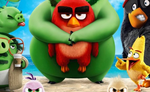 Affiche du film "Angry Birds : Copains comme cochons"