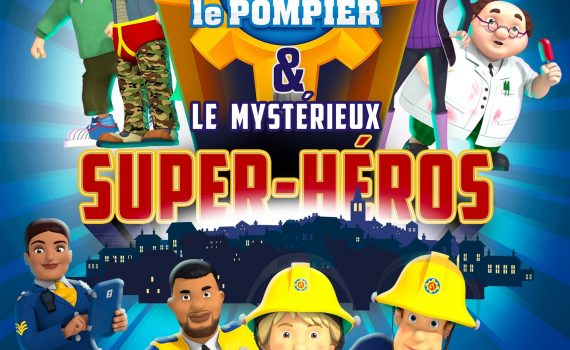 Affiche du film "Sam le pompier & le mystérieux Super-Héros"