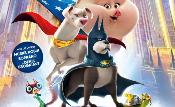 Affiche du film "Krypto et les Super-Animaux"